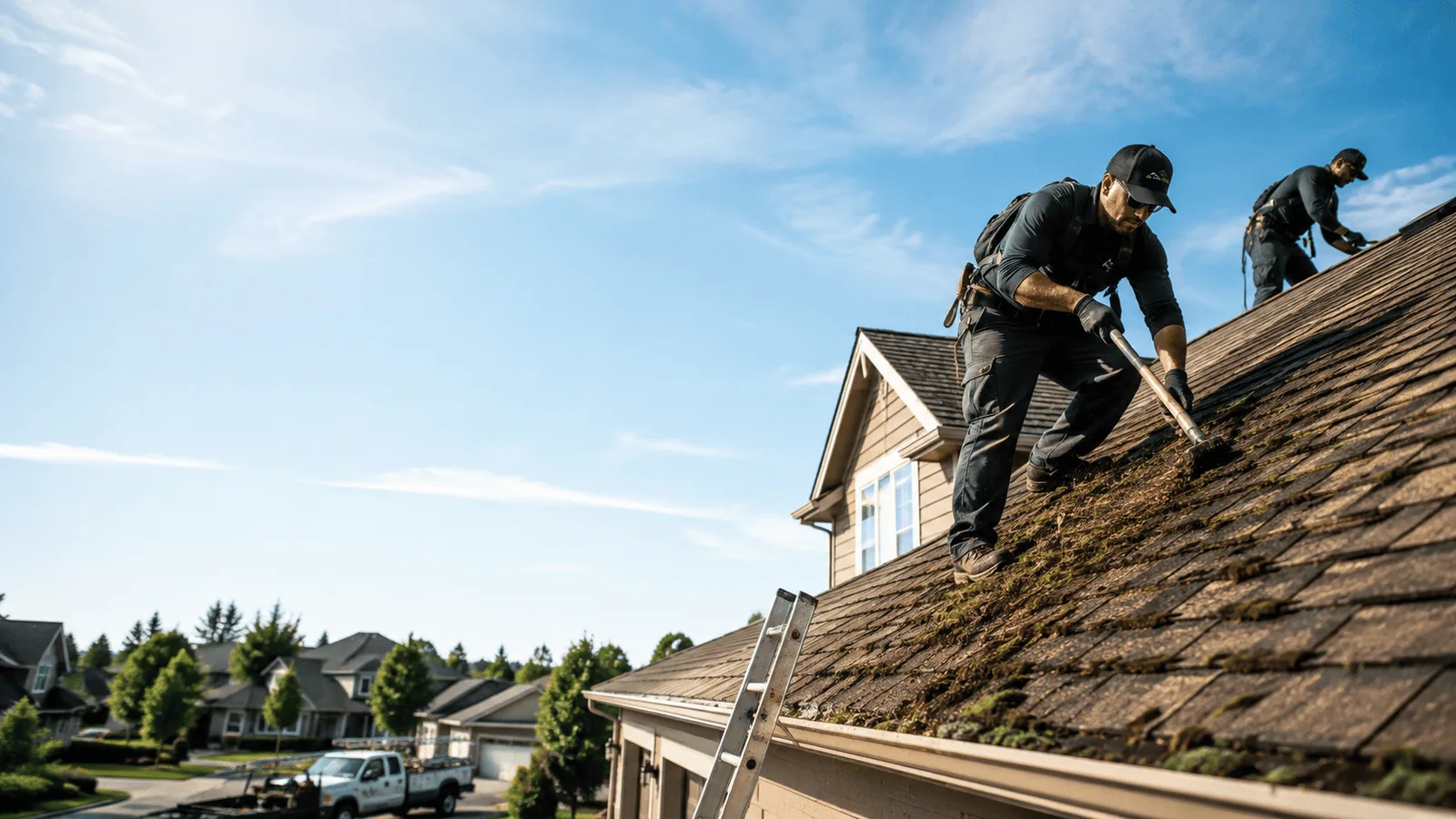 Roof Moss Removal in Pinon, AZ near me
